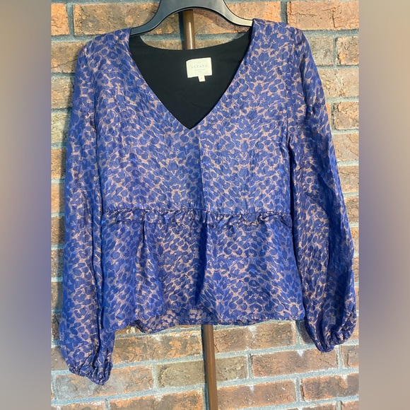 Sezane Tops - Sezane peplum blouse